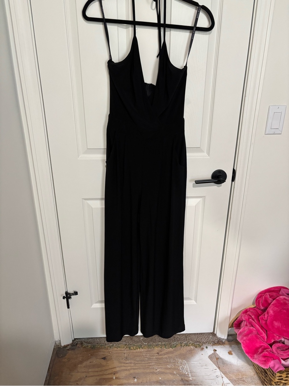 Black wide leg Jumpsuit